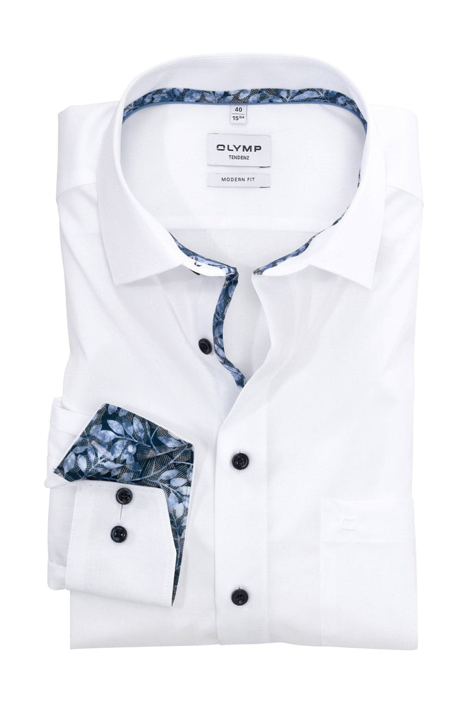 Olymp Tendenz Modern Fit Shirt - White