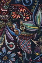 Oscar Pure Cotton Floral Print Shirt - Dark Indigo