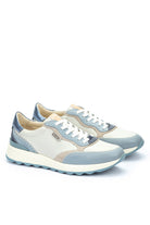 Pikolinos Arrecife Leather Contrast Trainers - Denim