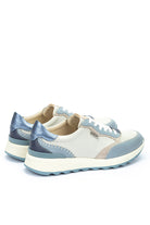 Pikolinos Arrecife Leather Contrast Trainers - Denim