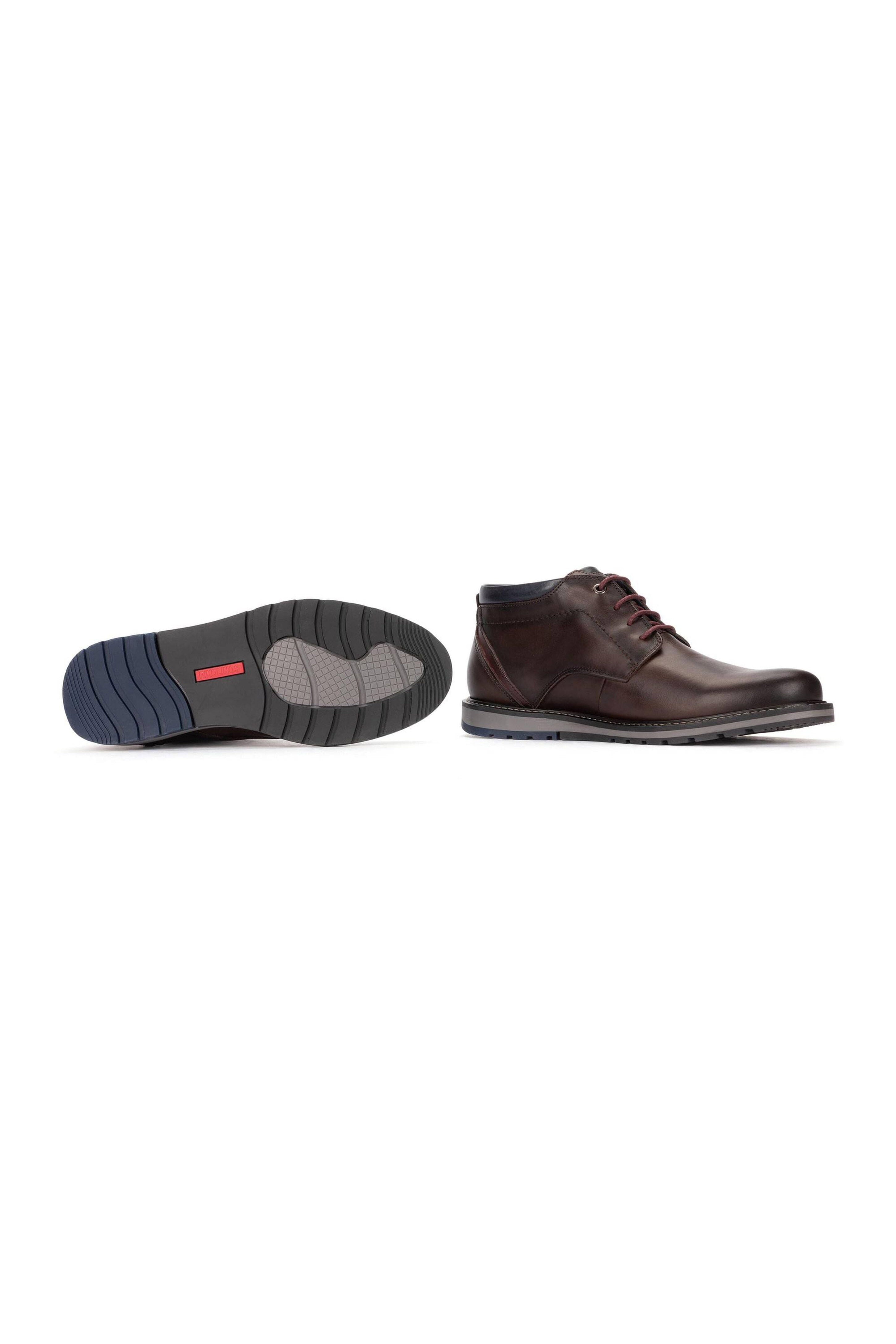 Pikolinos Berna Leather Ankle Boots - Olmo