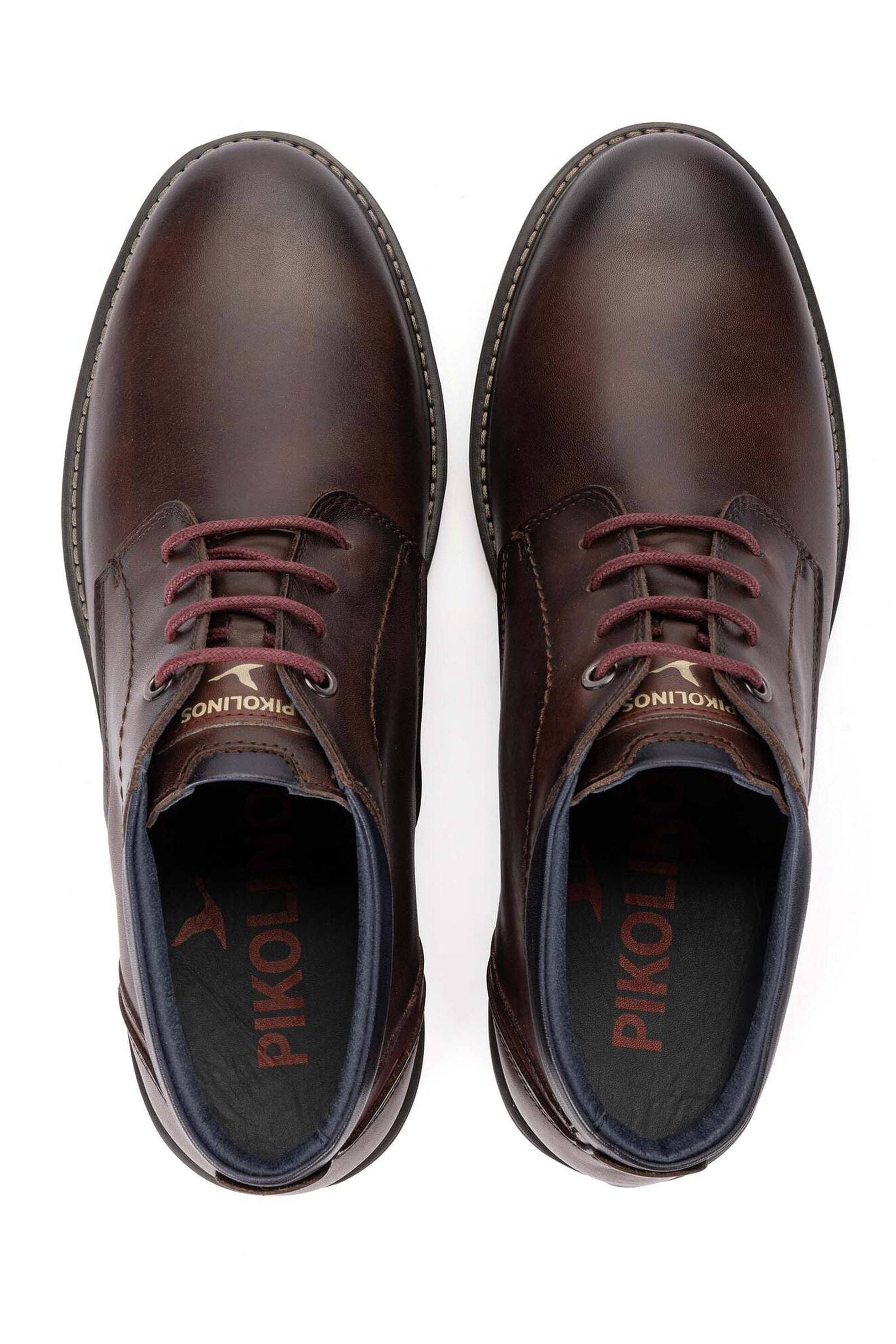 Pikolinos Berna Leather Ankle Boots - Olmo