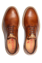 Pikolinos Carlet Lace Up Leather Shoes - Cuero