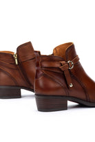 Pikolinos Daroca Leather Heeled Ankle Boots - Cuero