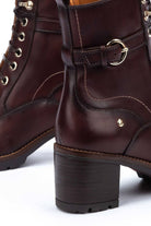 Pikolinos Llanes Leather Heeled Ankle Boot - Caoba
