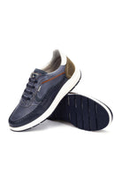 Pikolinos Salamanca Elasticated Leather Trainers - Blue