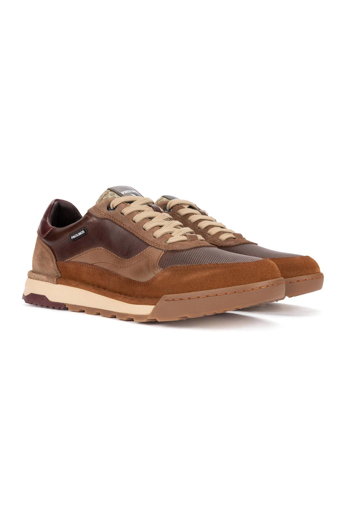 Pikolinos Teide Leather Trainers - Olmo