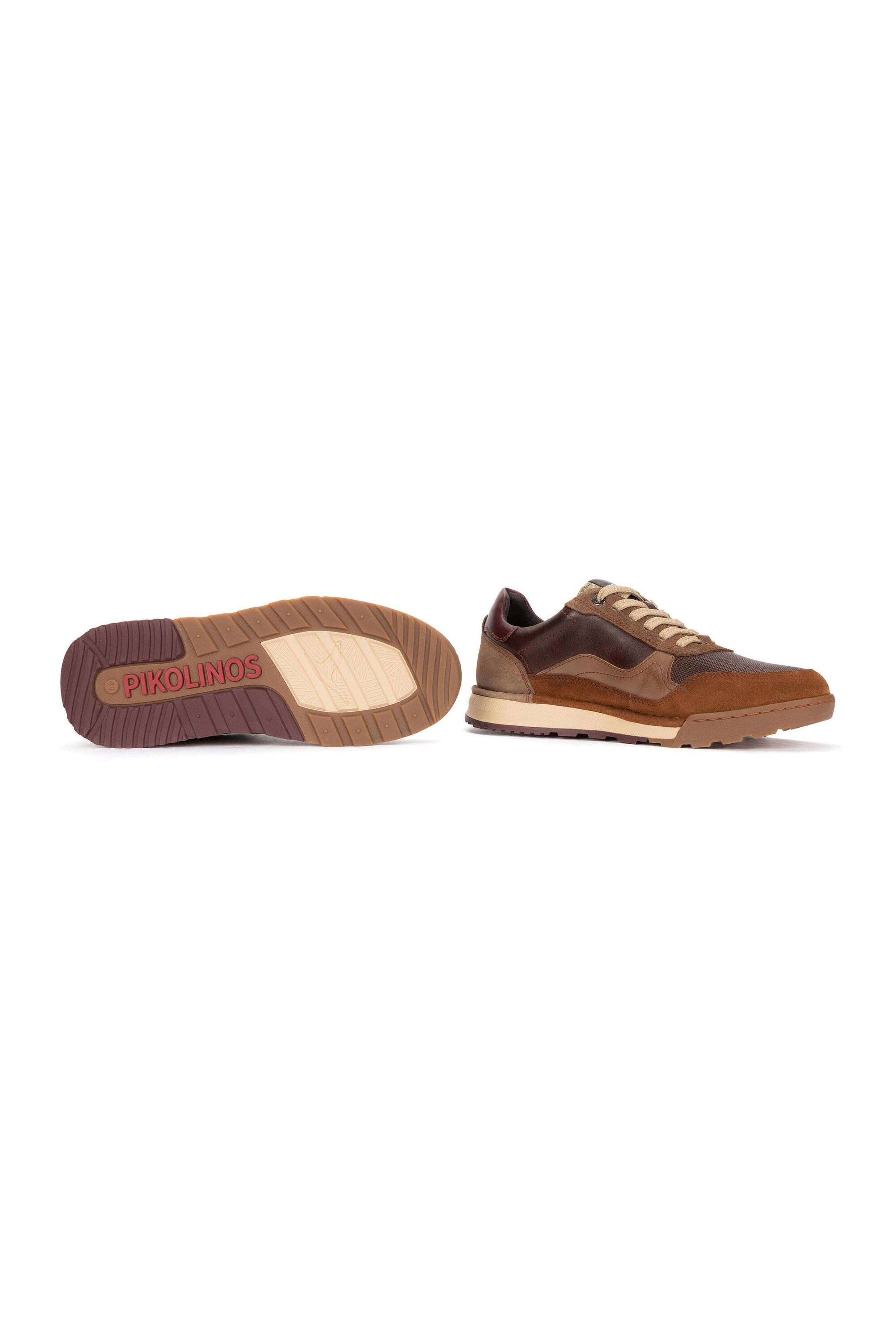 Pikolinos Teide Leather Trainers - Olmo