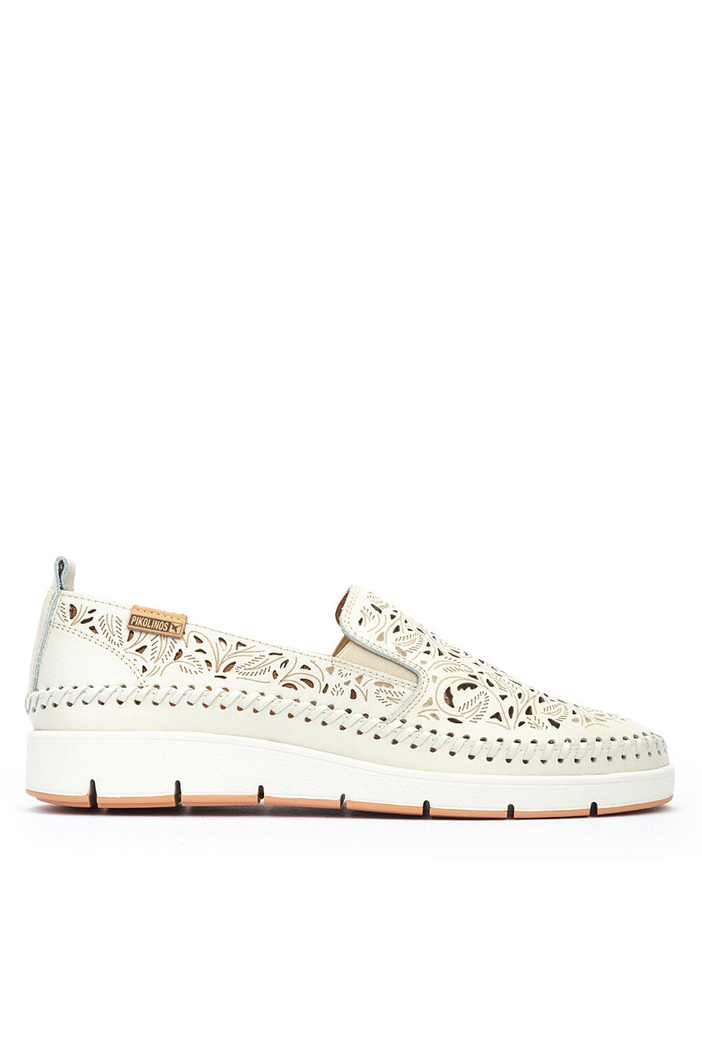 Pikolinos Tenerife Leather Detail Loafers - Nata