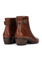 Pikolinos Utiel Leather Heeled Ankle Boots - Cuero
