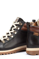 Pikolinos Vigo Leather Lace Up Ankle Boots - Forest