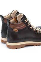 Pikolinos Vigo Leather Lace Up Ankle Boots - Forest