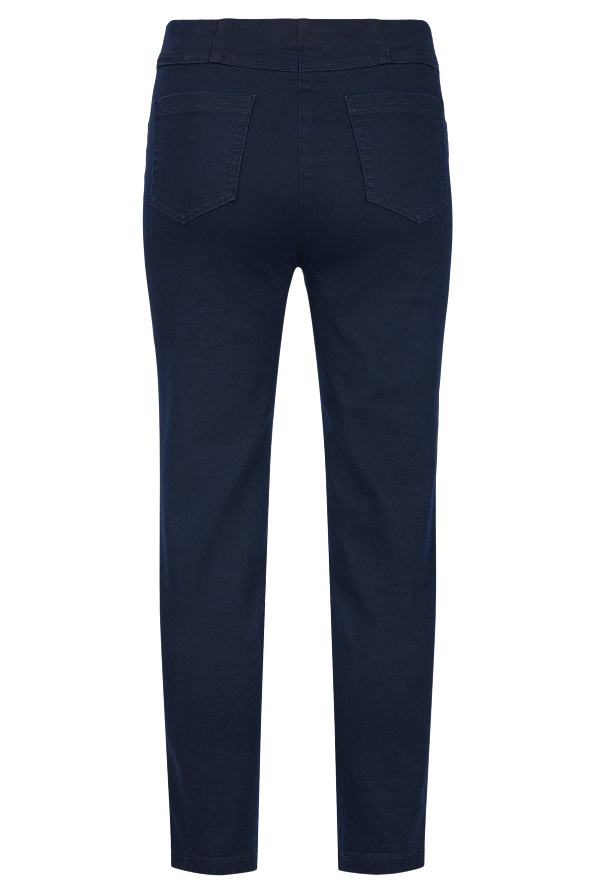 Robell Bella 09 Straight Ankle Grazer Jeans - Navy