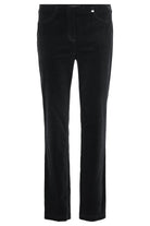Robell Bella 29" Fine Needlecord Trousers - Black