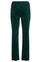 Robell Bella 29" Leg Fine Needlecord Trousers - Dark Green