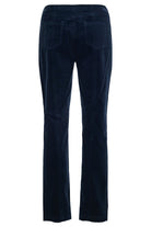 Robell Bella 29" Leg Fine Needlecord Trousers - Navy