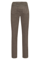 Robell Bella 29" Leg Fine Needlecord Trousers - Taupe