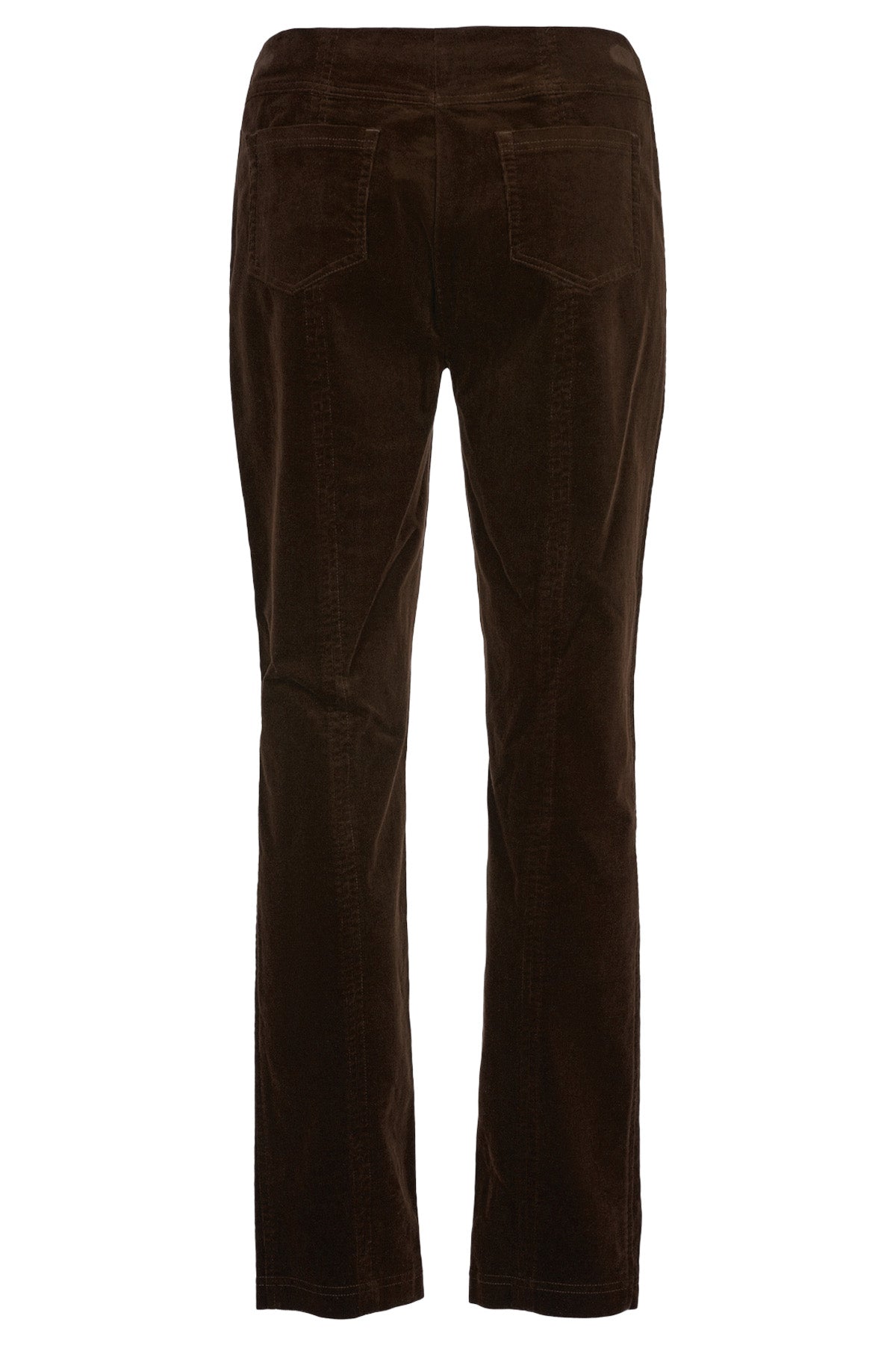 Robell Bella 29" Leg Fine Needlecord Trousers - Toffee