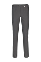 Robell Bella 29" Leg Fleece Lined Winter Weight Trousers - Elephant Grey