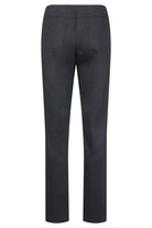 Robell Bella 31" Leg Wool Blend Winter Weight Trousers - Black