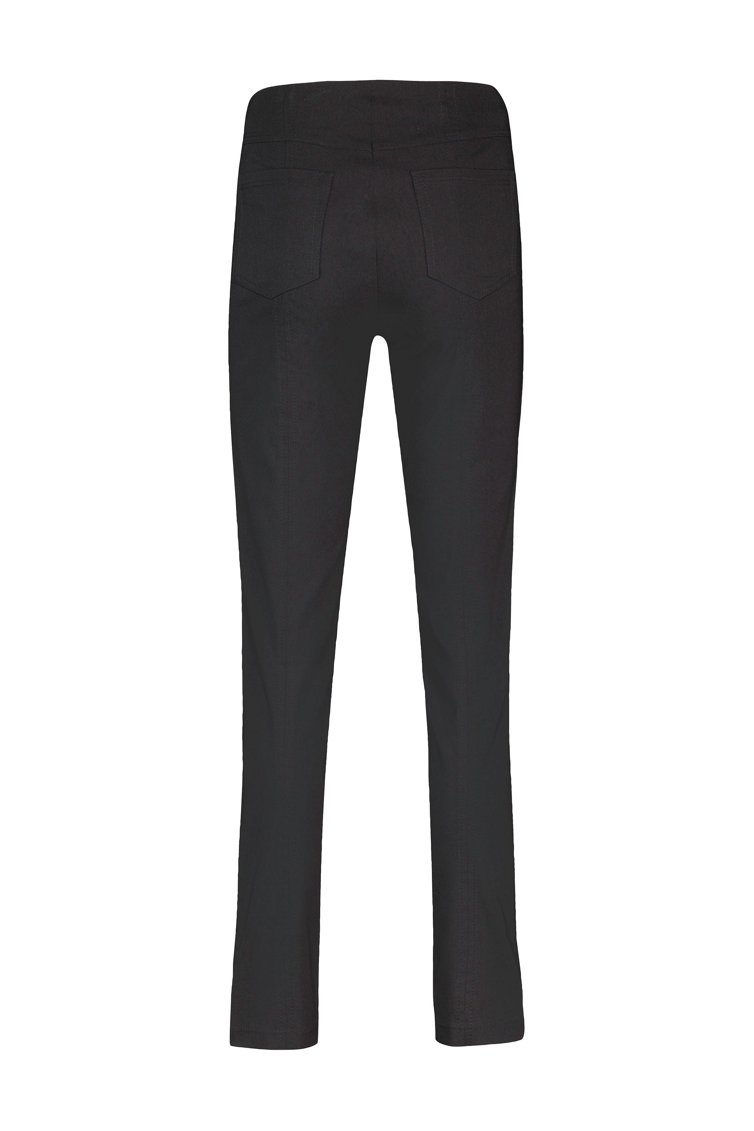 Robell Bella Full Length Trousers - Black