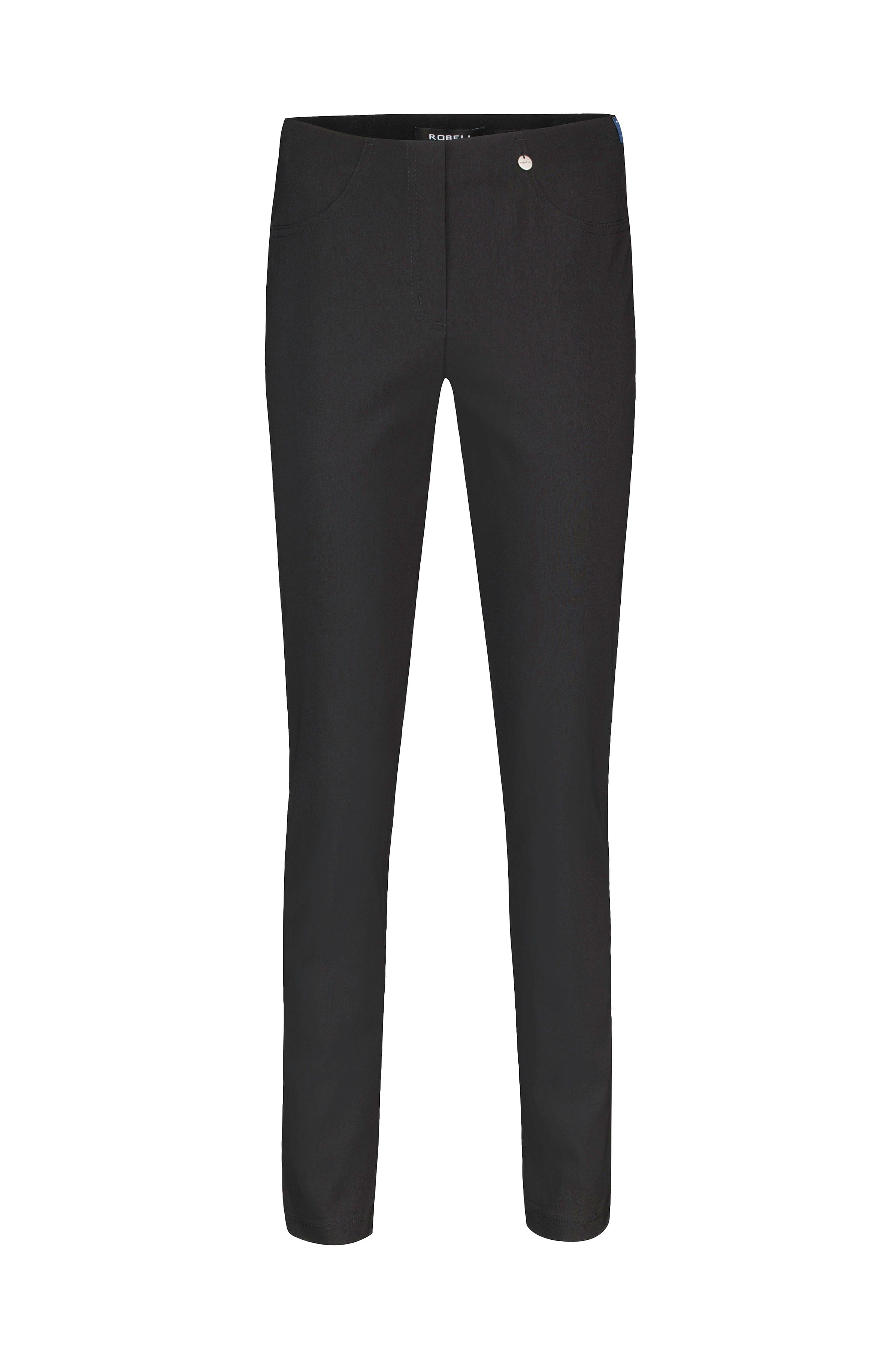 Robell Bella Full Length Trousers - Black