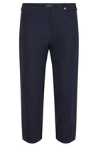 Robell Bella P 07 22" Cropped Trousers - Navy