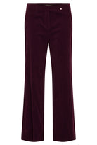 Robell Efi 29" Fine Needlecord Trousers - Sangria