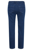 Robell Elena 09 27" Leg Stretch Denim Trousers - Deep Cobalt Blue