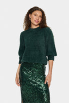 Saint Tropez Banni Fluffy Jumper - June Bug