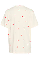 Saint Tropez Dagni Printed T-Shirt - Ice Flame Hearts