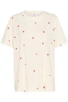 Saint Tropez Dagni Printed T-Shirt - Ice Flame Hearts