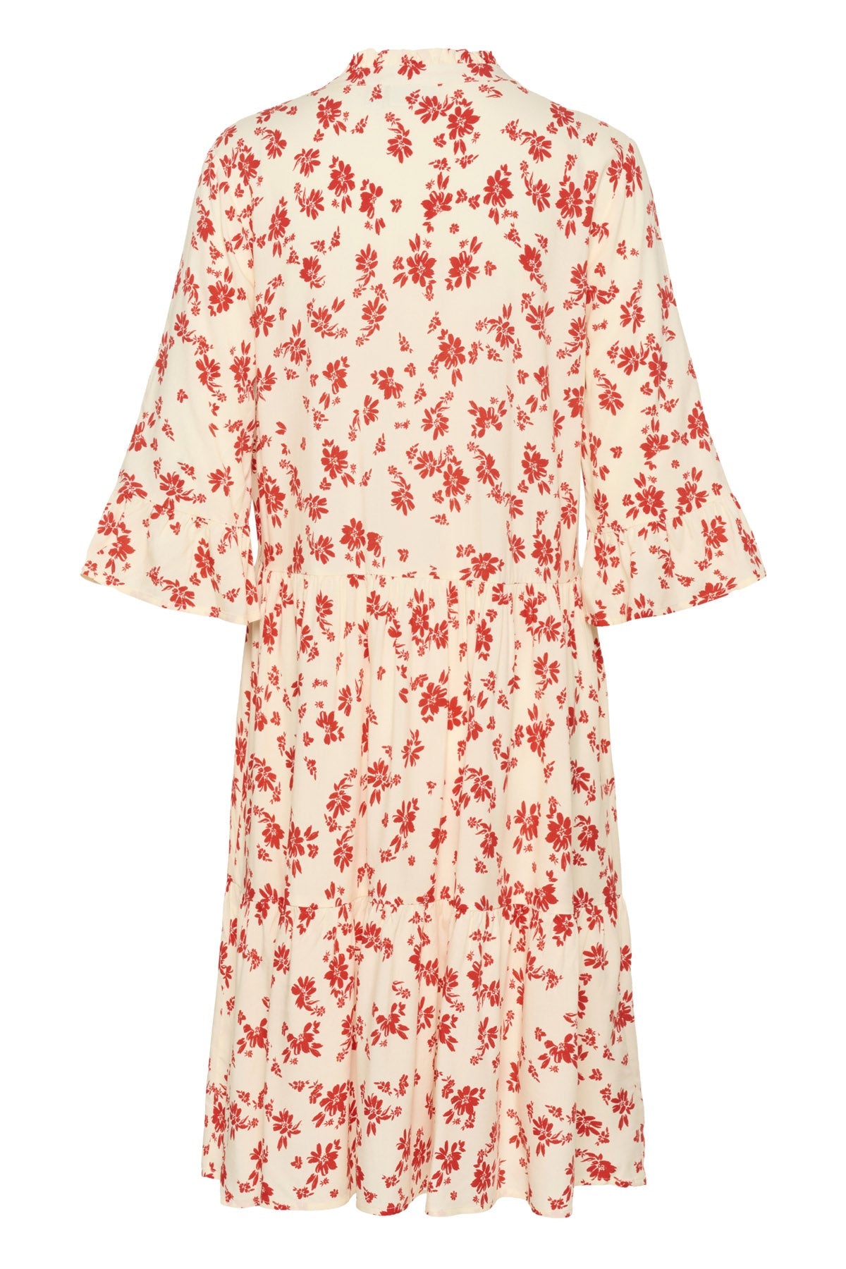 Saint Tropez Eda Printed Dress - Seedpearl Valiant Daisy