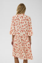 Saint Tropez Eda Printed Dress - Seedpearl Valiant Daisy
