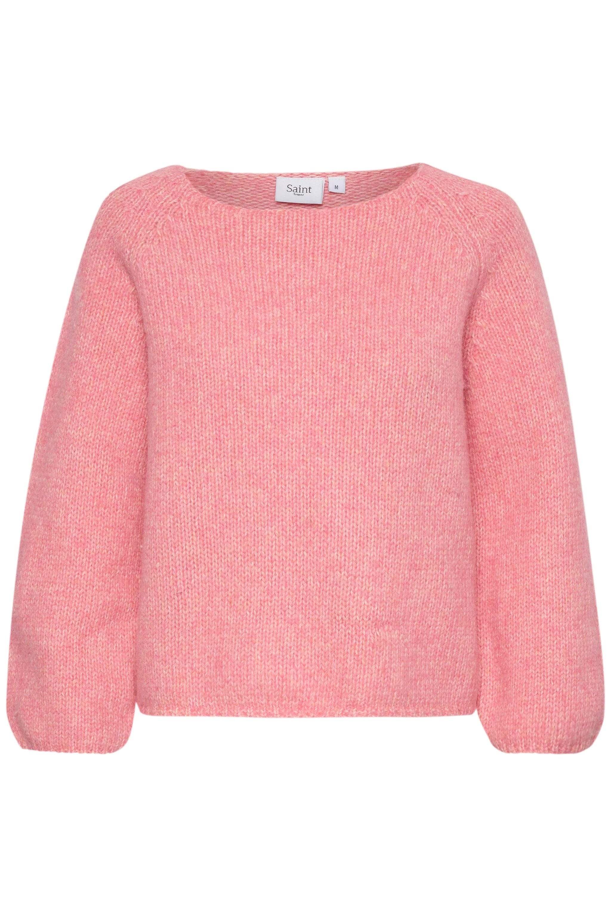 Saint Tropez Gaine Wool Jumper - Chateau Rose Melange