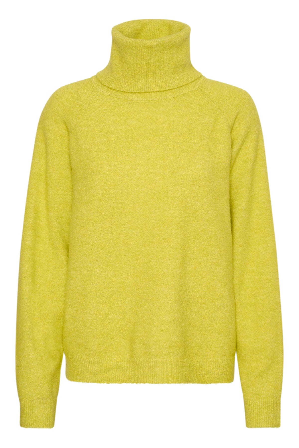 Saint Tropez Garbie Rollneck Jumper - Celery