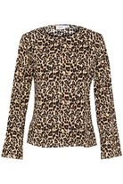 Saint Tropez Ilyssa Flared Sleeve Top - Black Reg Leo