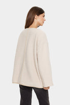 Saint Tropez Inley Boucle Style Jacket - Feather Gray