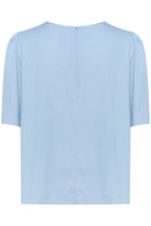 Saint Tropez Jarlien Flutter Sleeve Top - Airy Blue