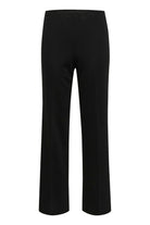 Saint Tropez Kaileen Elasticated Waist Wide Leg Trousers - Black