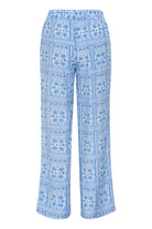 Saint Tropez Kaisa Pants - Campanula Paisley Squares
