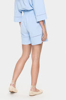 Saint Tropez Kalinda Shorts - Chambray Blue