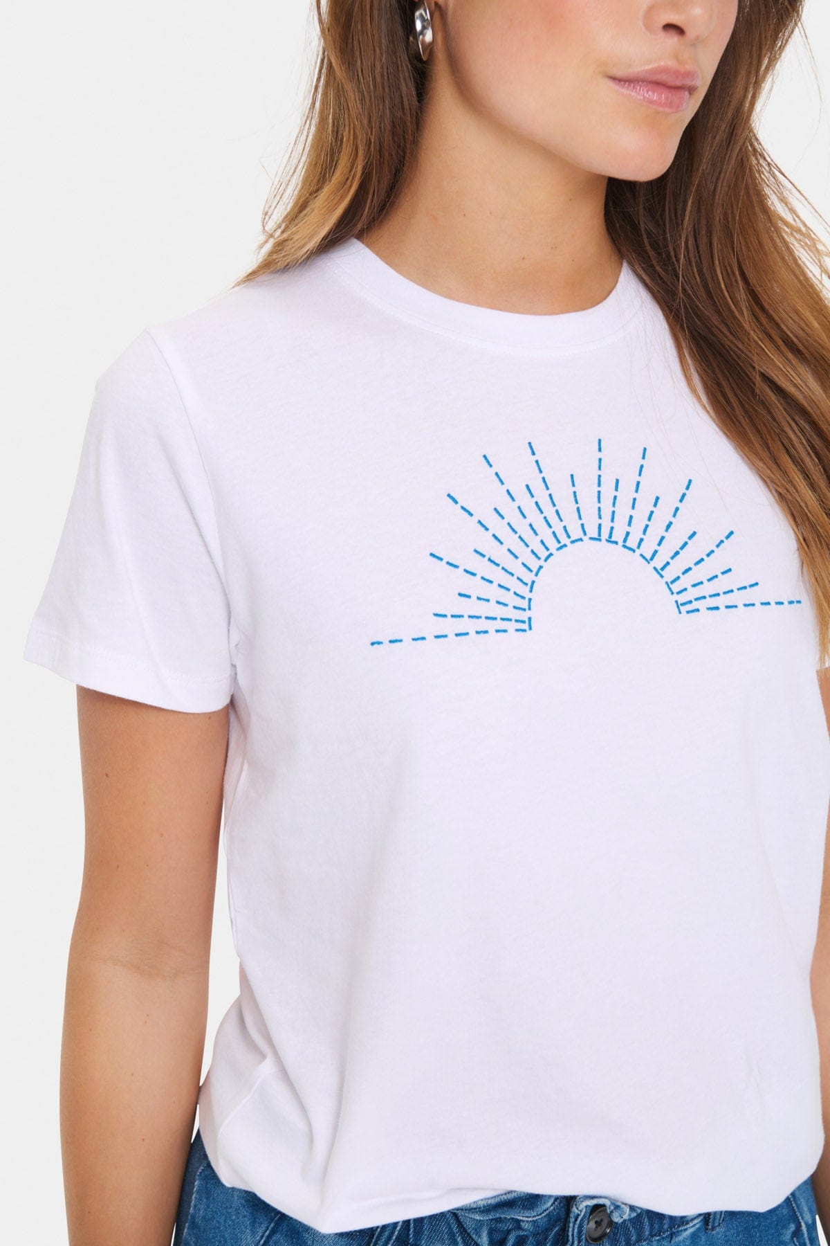 Saint Tropez Kanva T-Shirt - Campanula