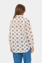 Saint Tropez Kendra Broderie Shirt - Winter White