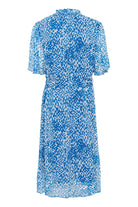 Saint Tropez Kesia Printed Dress - Campanula Soft Zigzag