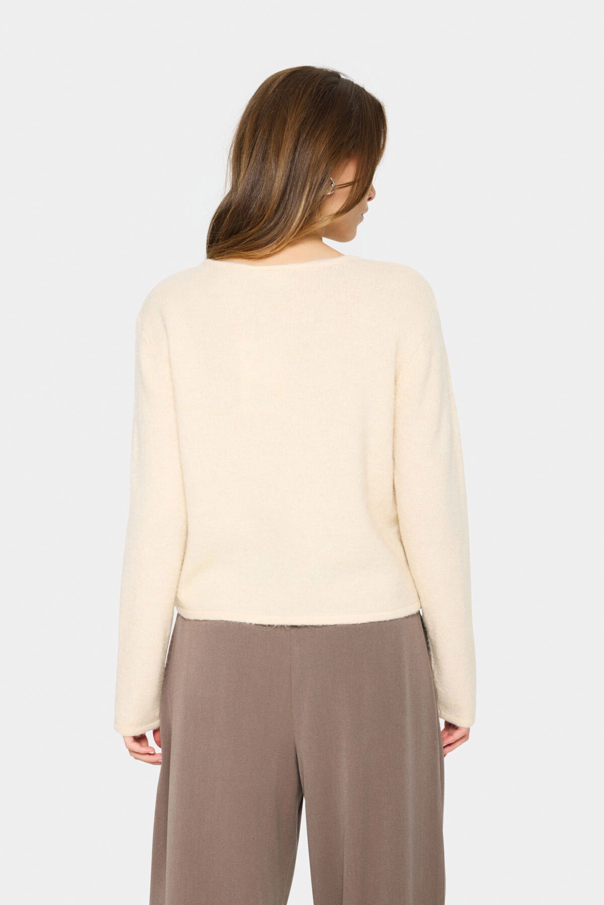 Saint Tropez Larna Cardigan - Fog
