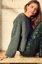 Saint Tropez Mallory Jumper - June Bug Melange