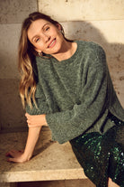 Saint Tropez Mallory Jumper - June Bug Melange