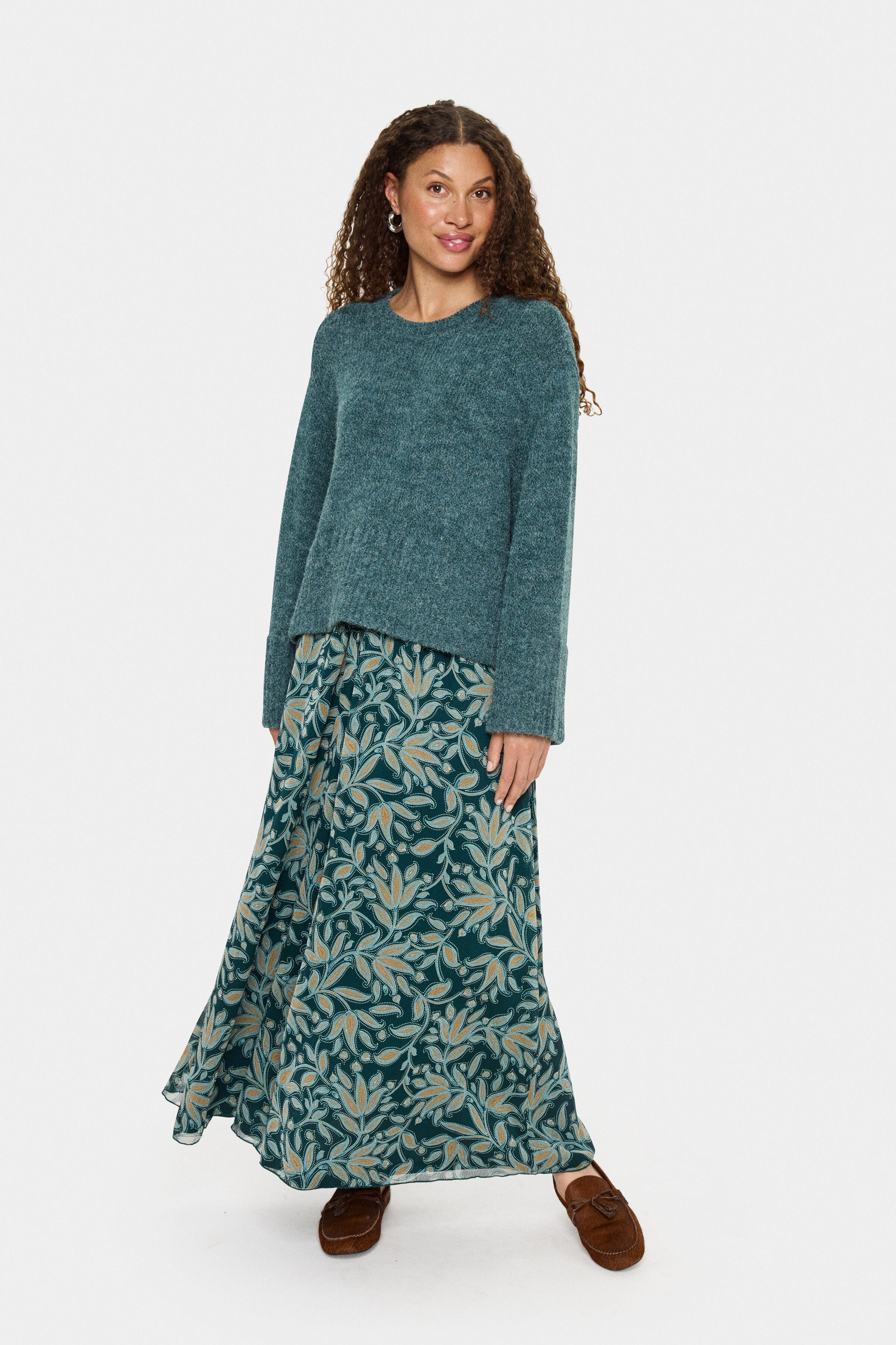 Saint Tropez Mallory Jumper - June Bug Melange