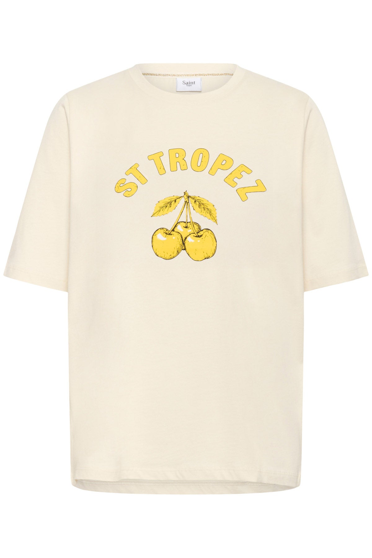 Saint Tropez Octavia Graphic T-Shirt - Crème